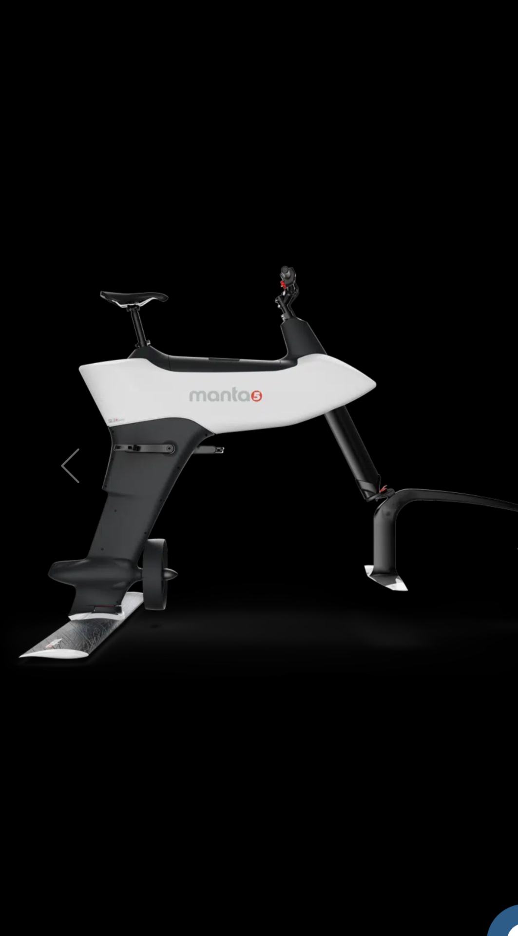 Manta5 hydro bike side profile