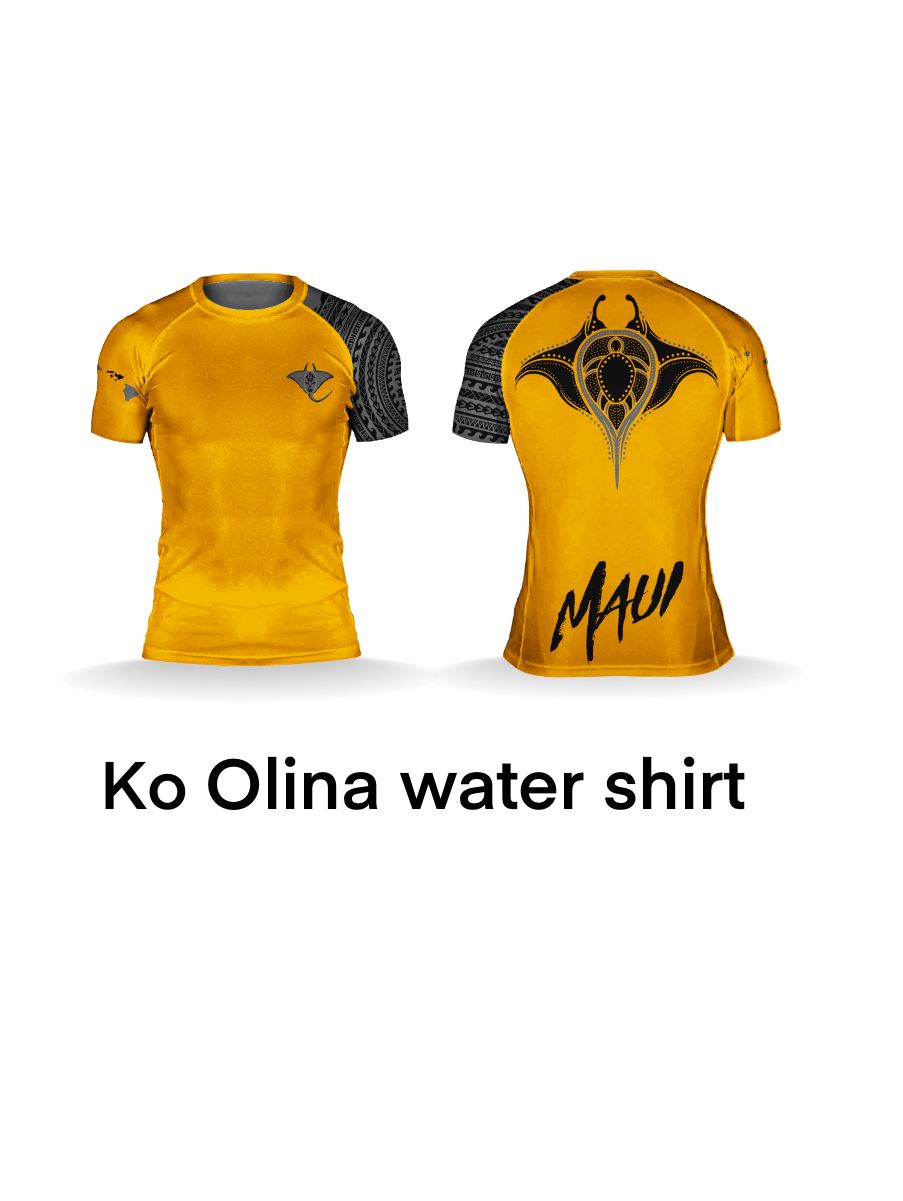 Ko Olina Water Shirt (Golden Orange)