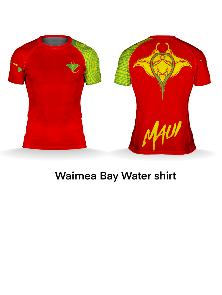 Waimea Bay Water Shirt (Lava Red)