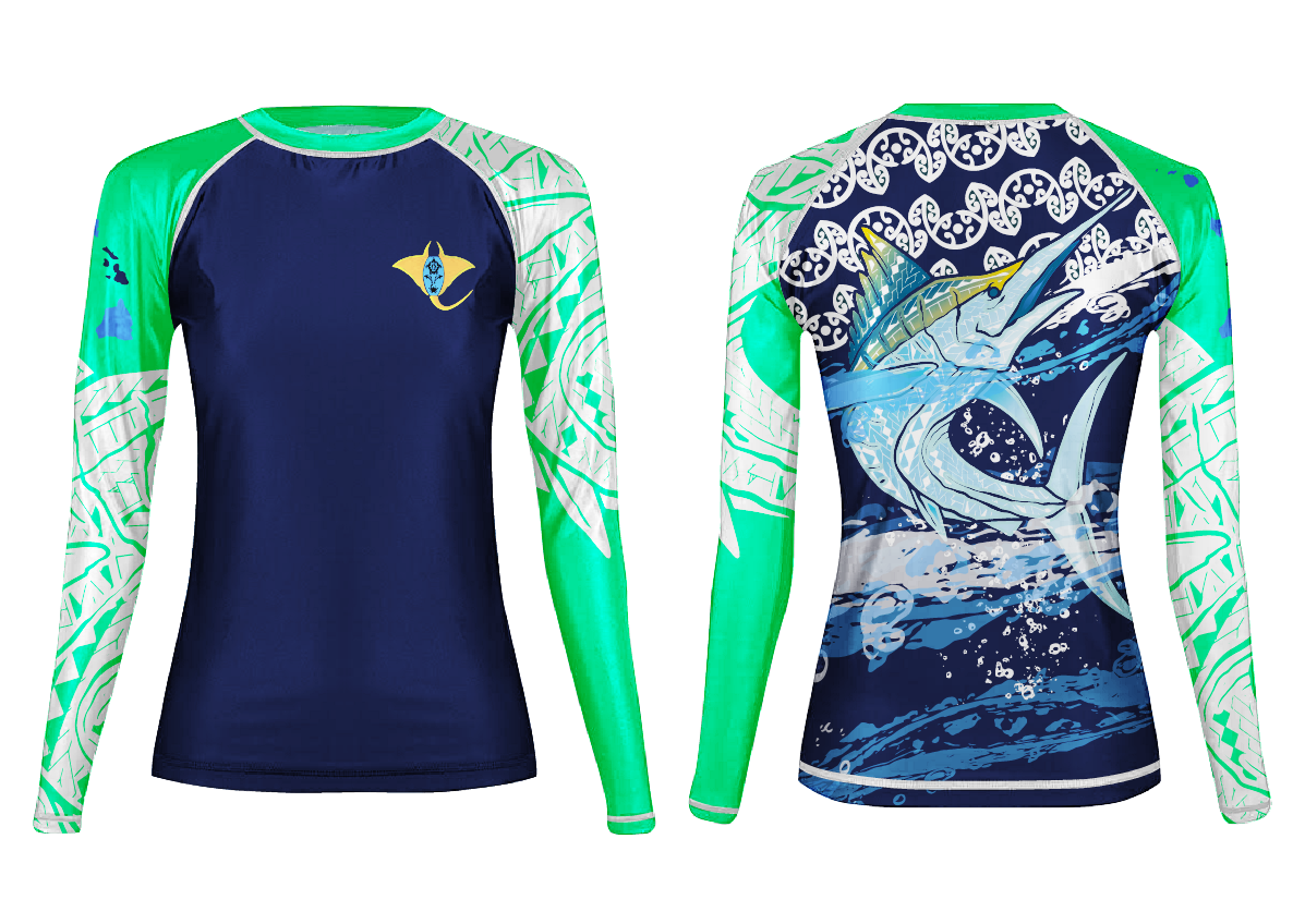 Whale Song Women's Shirt (Navy)