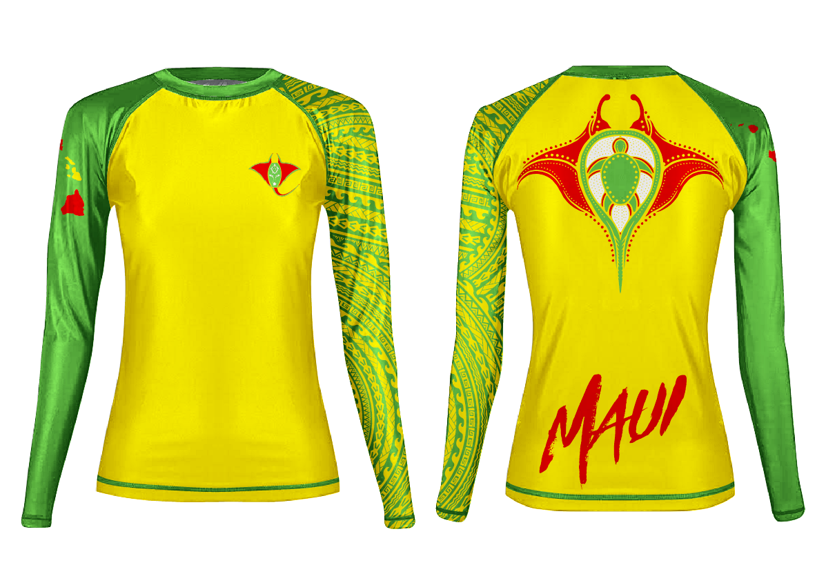 Island Turtle Women's Shirt (Sun Yellow)