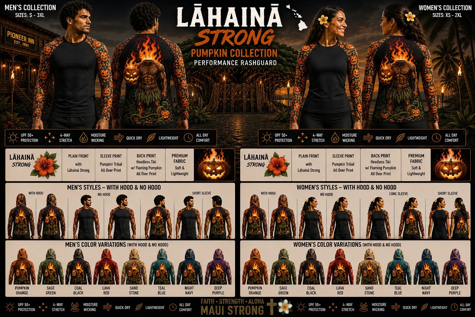 Pumpkin collection board — every approved colorway