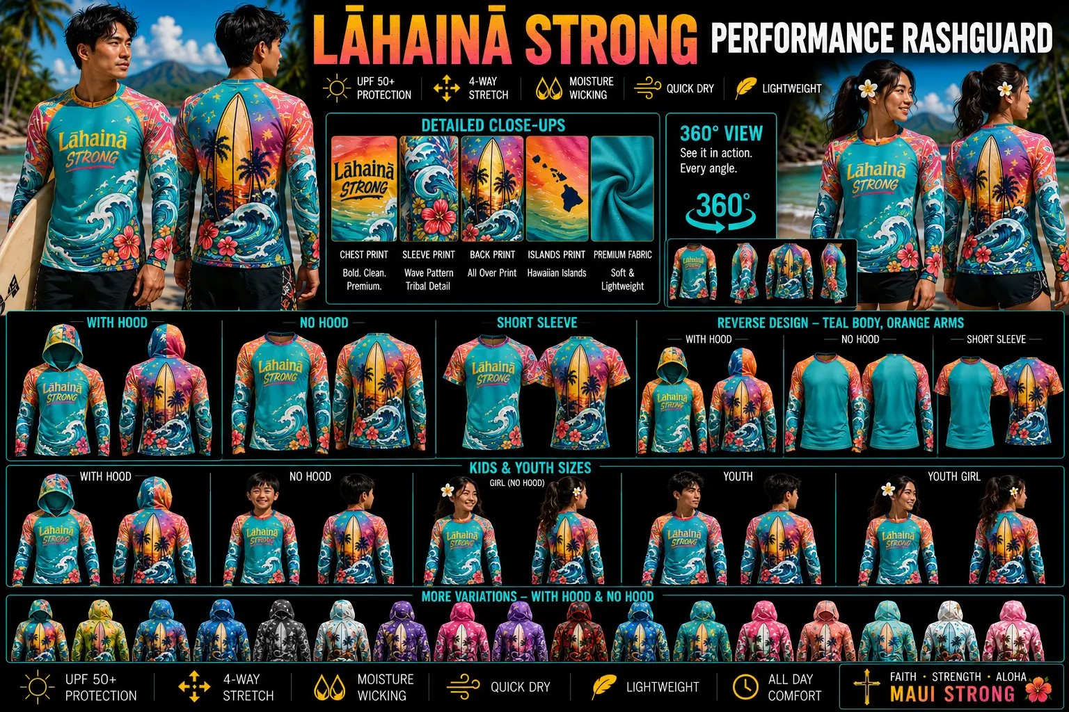 Surf / Surfboard collection board — every approved colorway