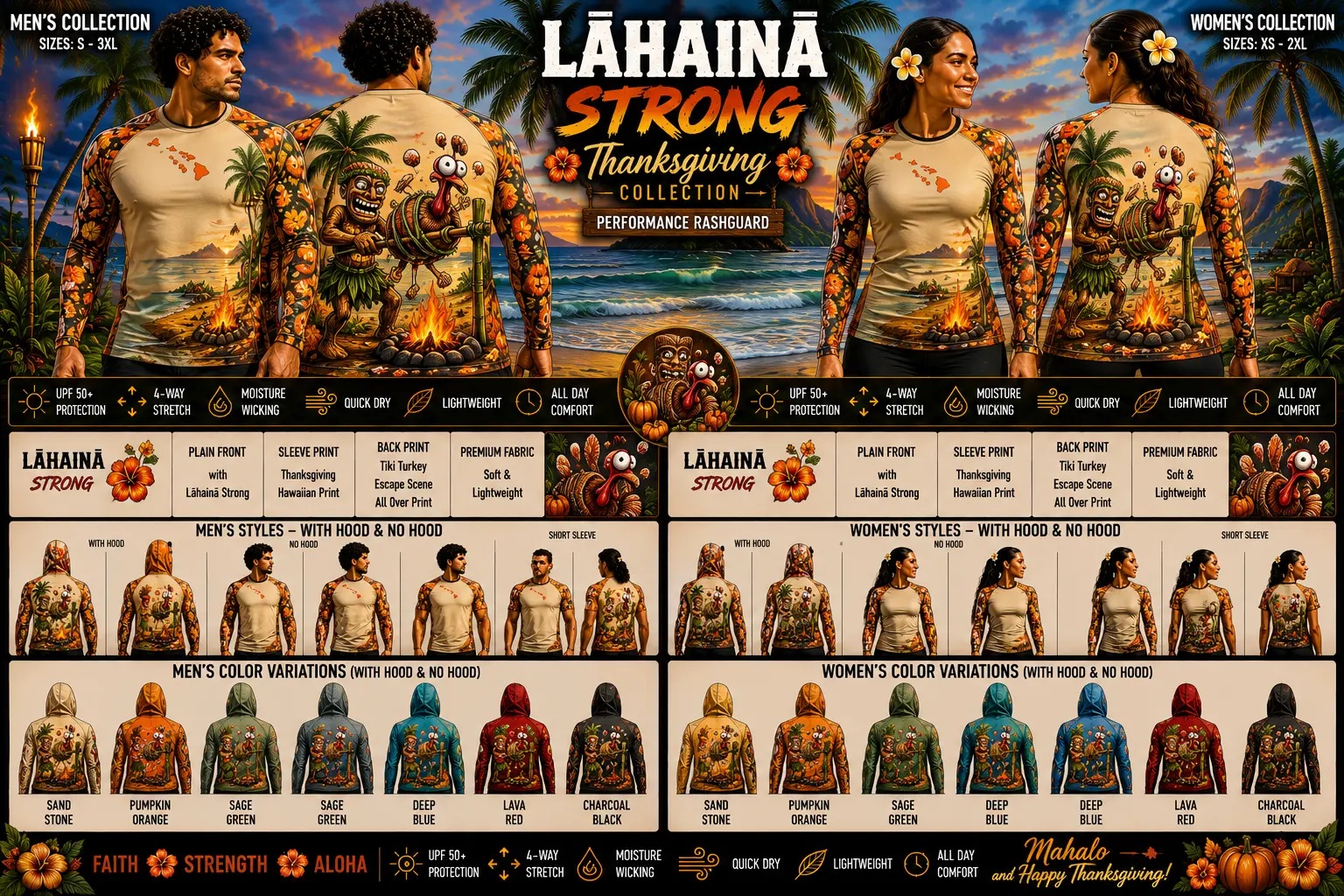 Thanksgiving collection board — every approved colorway
