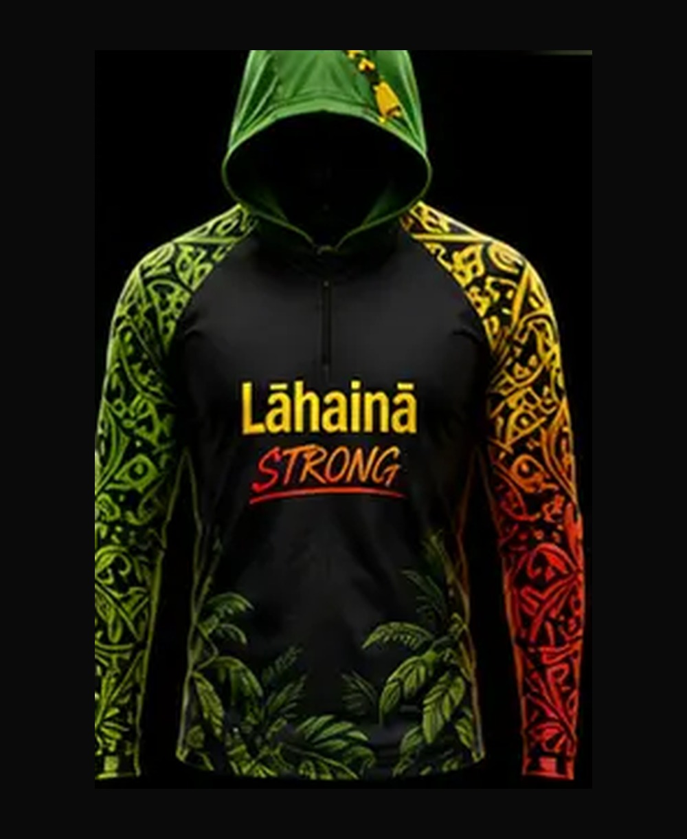 Gecko Rasta — Black / Green-Gold-Red rashguard — front view on ghost mannequin