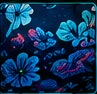 Manta Ray — Deep Sea Blue (Men's) — Reef florals