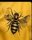 Maui Bee — Midnight Black — Chest crest