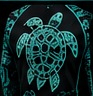 Maui Honu — Pink Hibiscus (Women's) — Back print