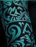 Maui Honu — Pink Hibiscus (Women's) — Sleeve tattoo